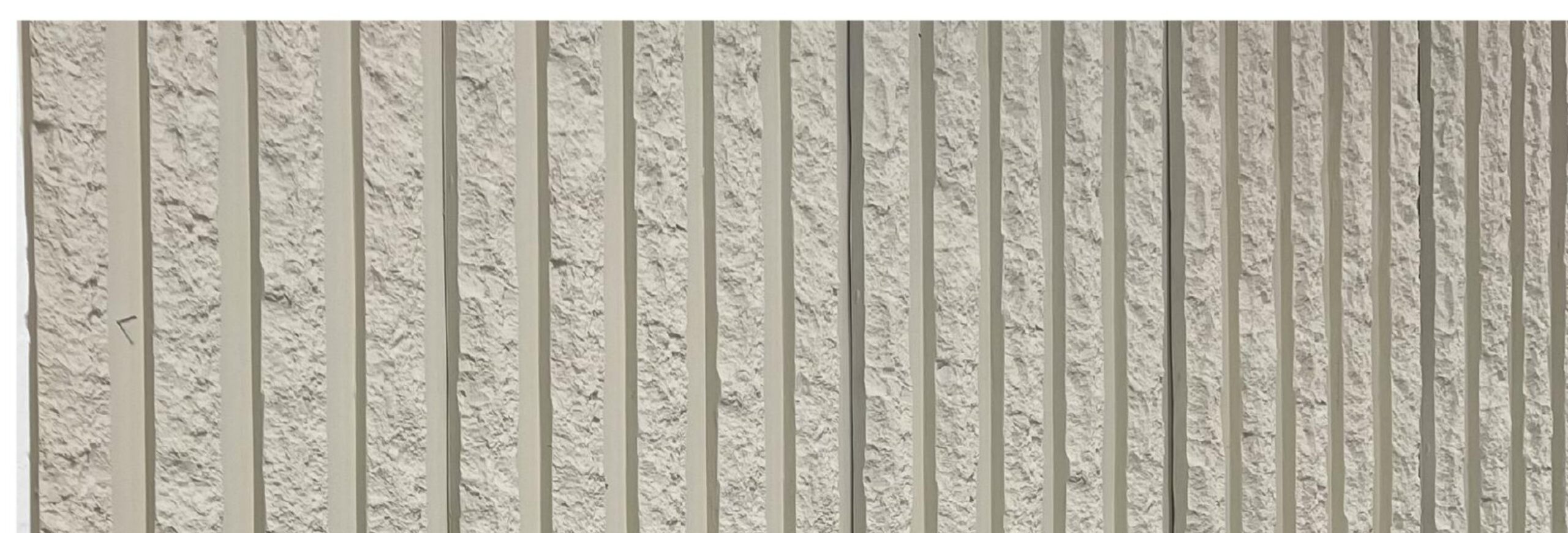 PU Grille stone Wall Panels enlarged application detail