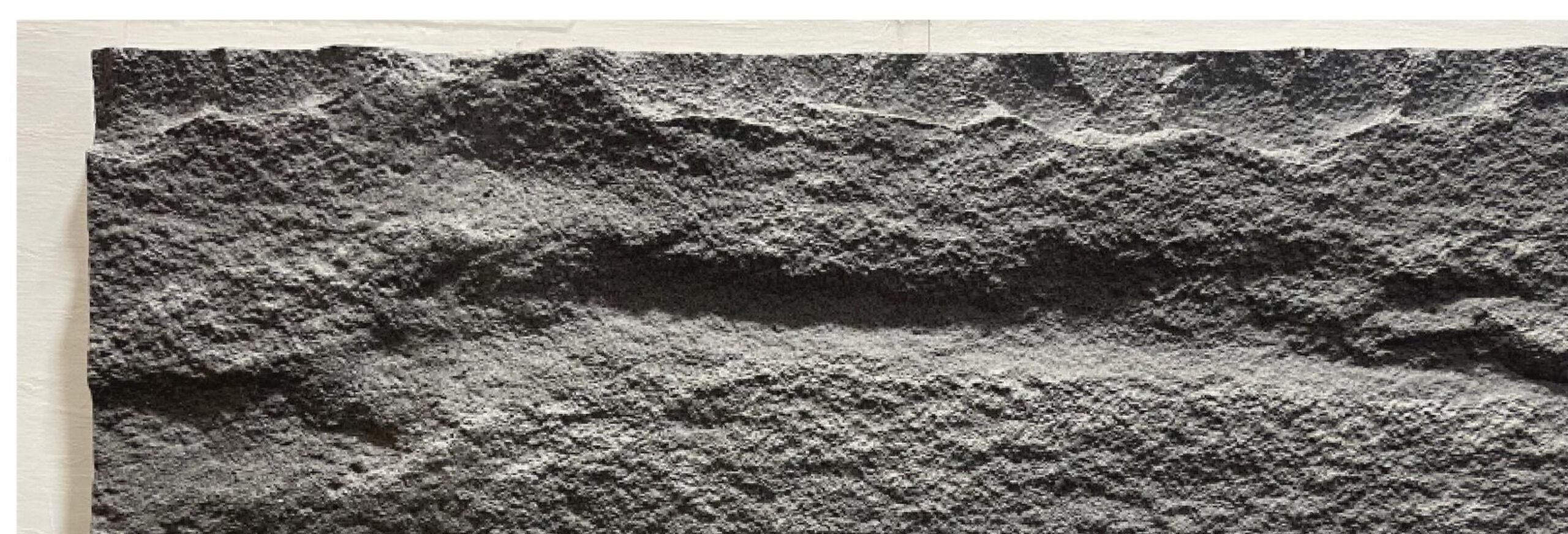 PU Stone skin middle plate Wall Panels enlarged application detail
