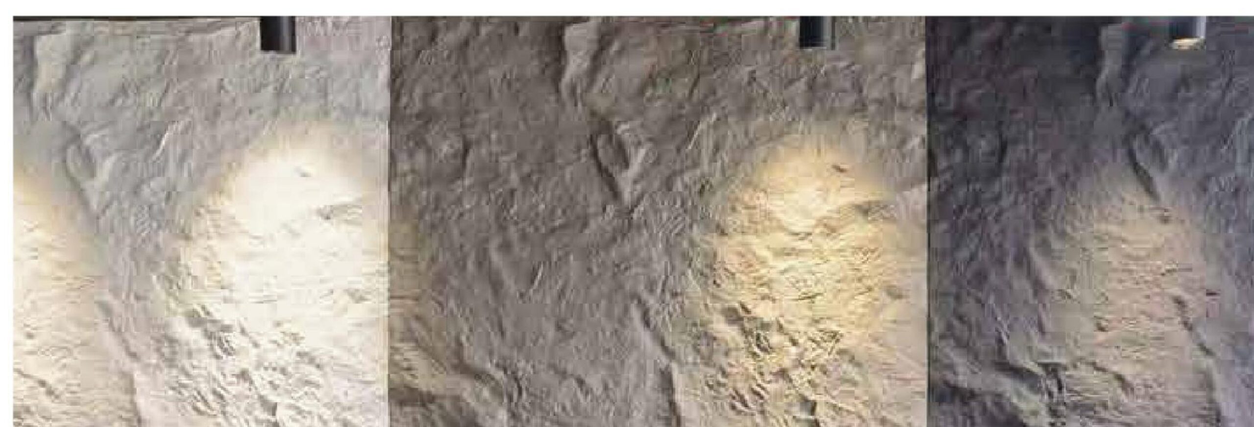 PU Slate rock for big size Wall Panels enlarged application detail