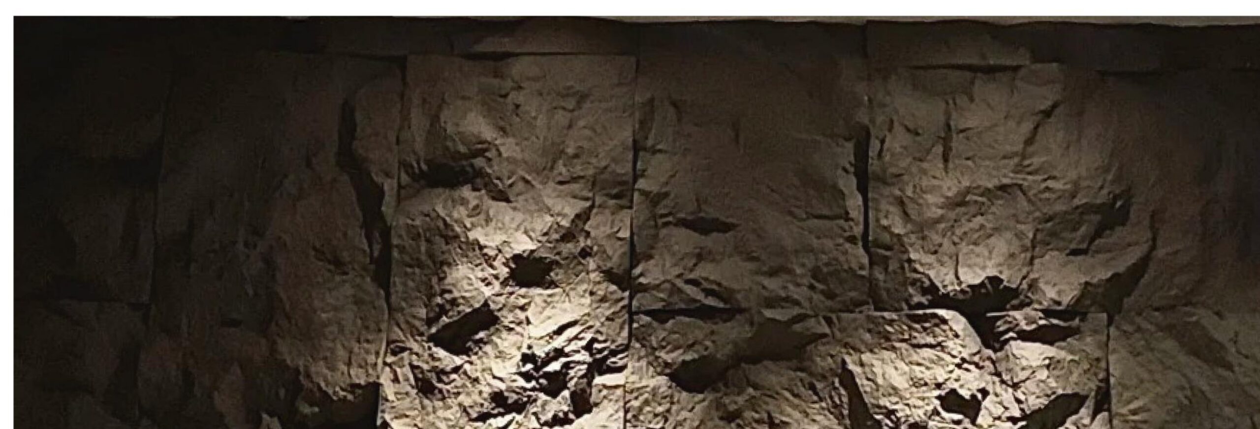 PU Mountain Rock Wall Panels enlarged application detail