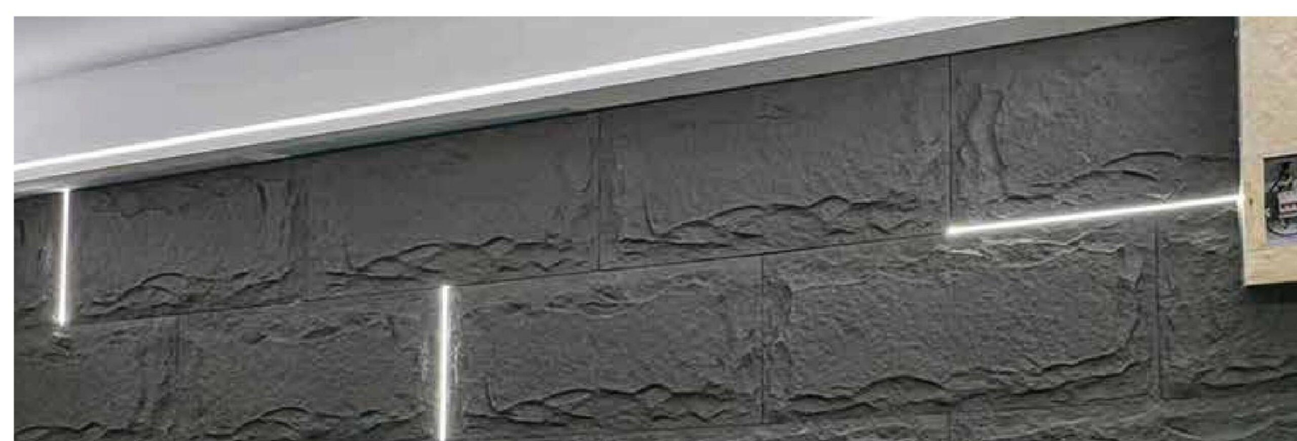 PU Mushroom stone thin Wall Panels enlarged application detail