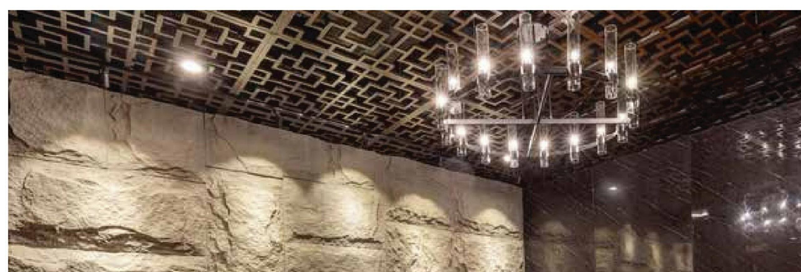 PU Mushroom stone thick Wall Panels enlarged application detail