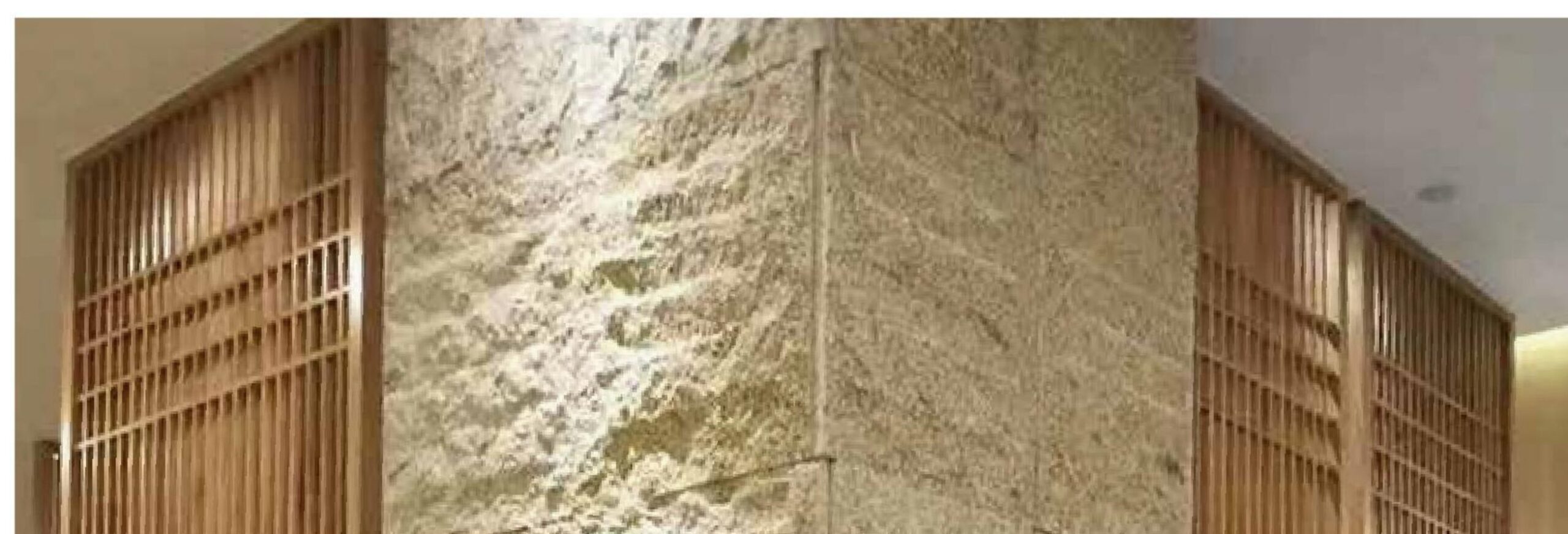 PU Dragon Rock Wall Panels enlarged application detail