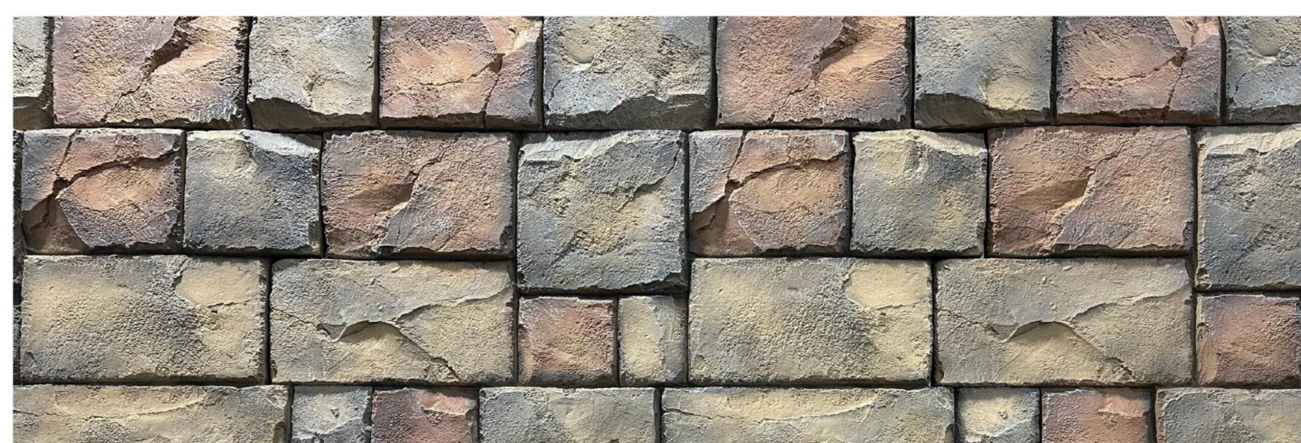 PU City Wall Stone Wall Panels enlarged application detail