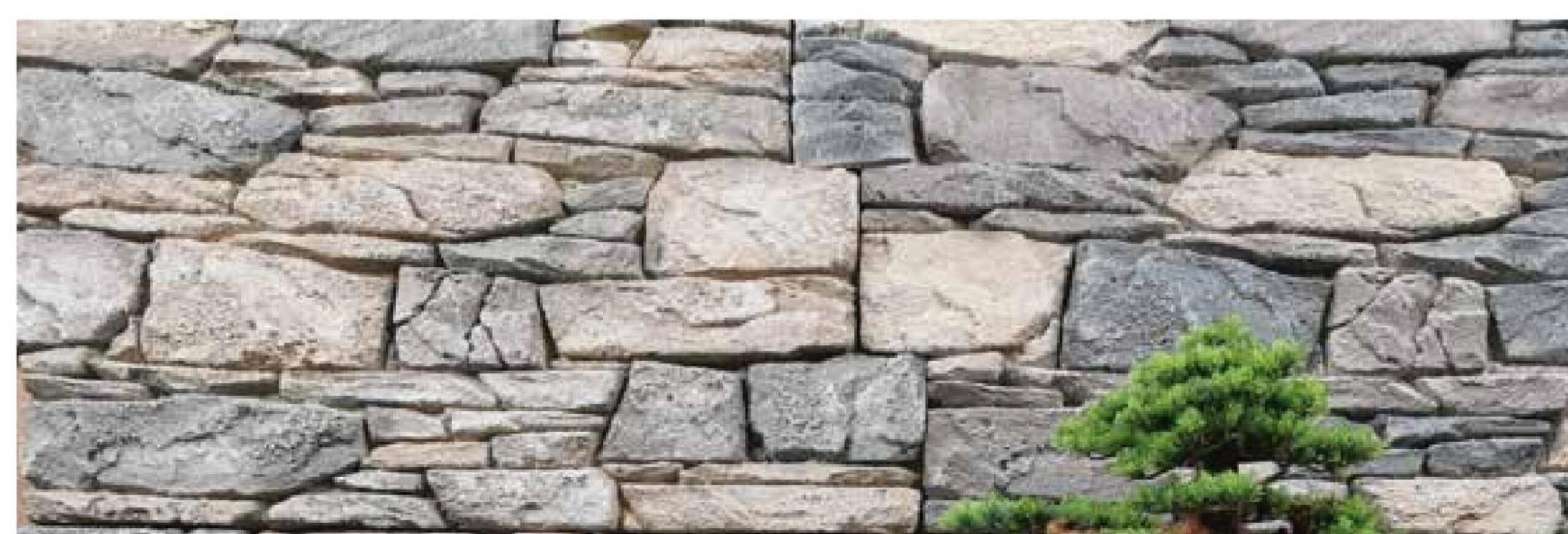 PU Sea banana stone Wall Panels enlarged application detail