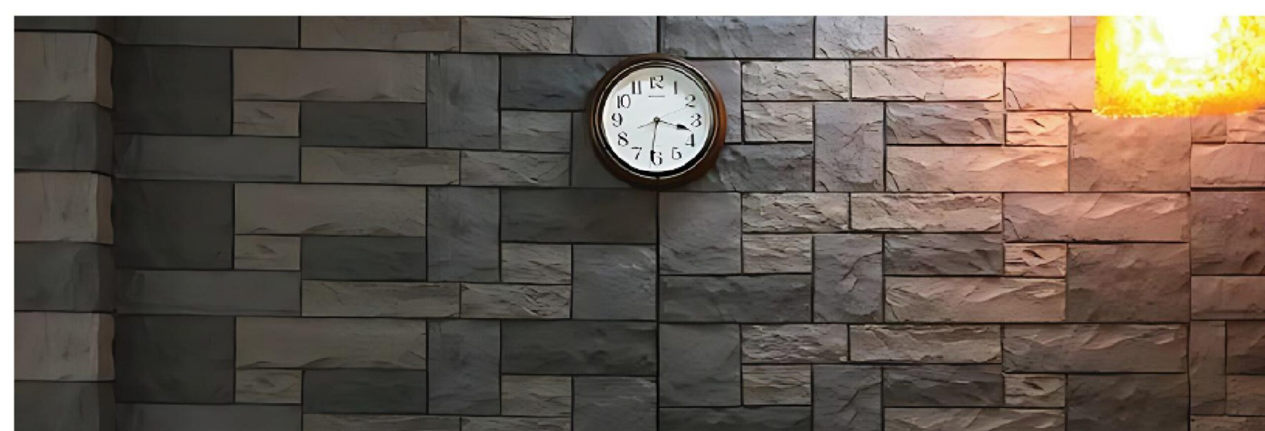 PU Castle Stone Wall Panels enlarged application detail