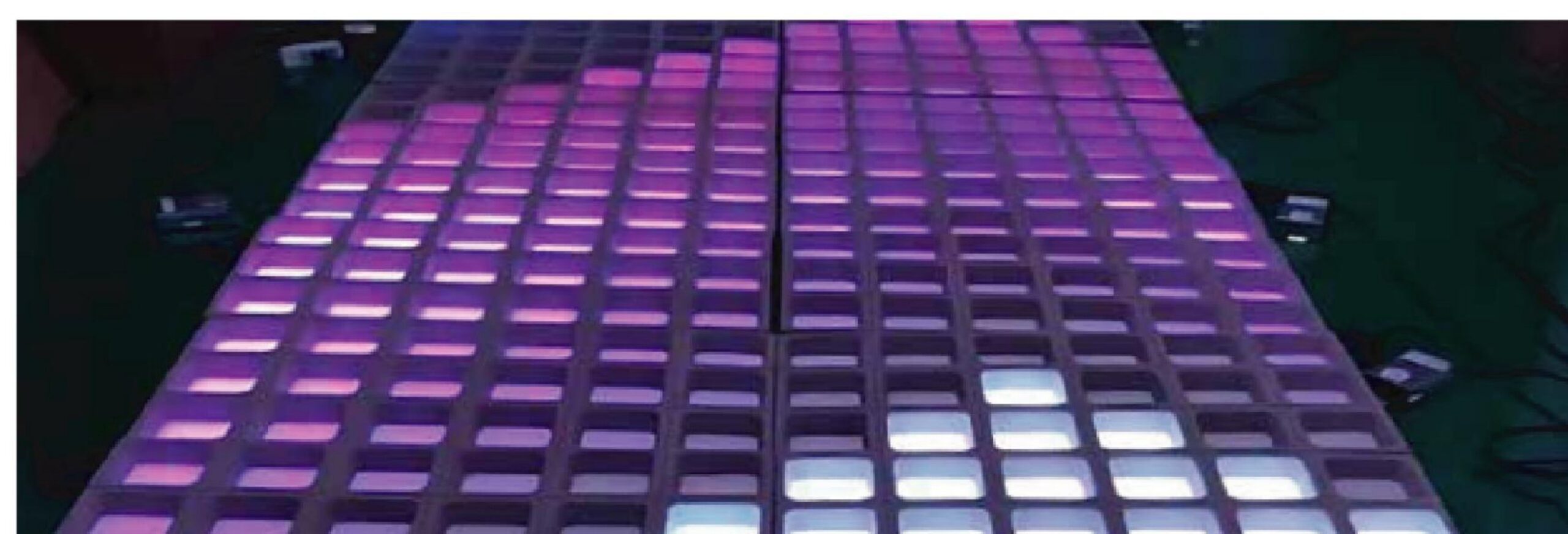 PU Large Grid Component Wall Panels enlarged application detail